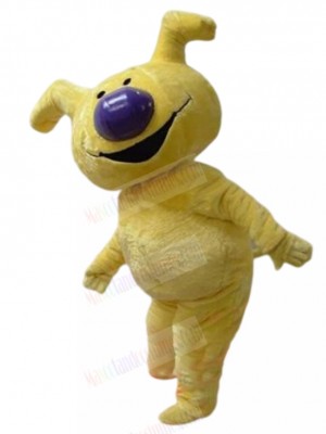 Yellow Shepherd Dog Mascot Costume Animal