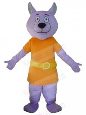 wolf mascot costume