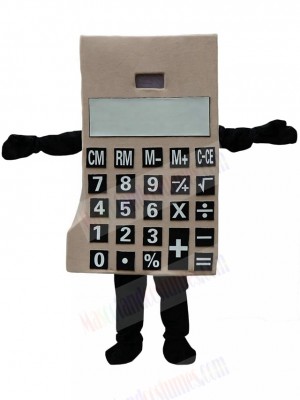 Calculator Mascot Costume