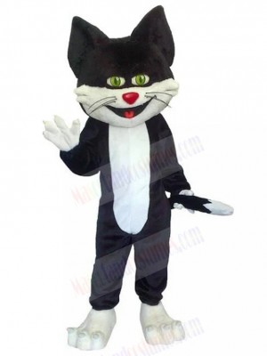 Black and White Sylvester Cat Mascot Costume Animal