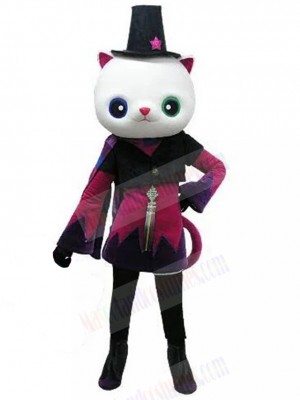 Graceful Magician Cat Mascot Costume Animal