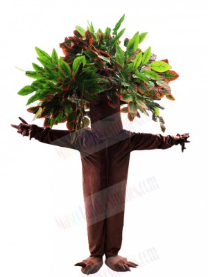 Realistic Big Tree Mascot Costume Plant