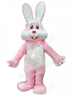 Pink Rabbit Easter Day Activity Mascot Costume Animal