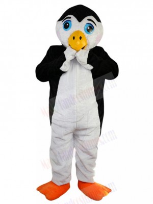 Mr.Penguin Mascot Costume with Blue Eyes Animal