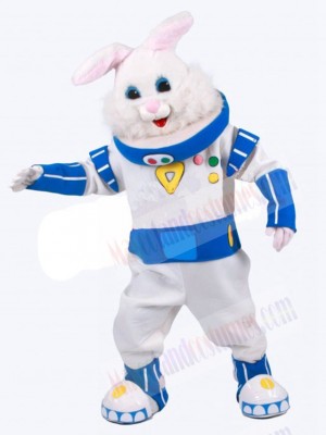 Astronaut Bunny Rabbit Mascot Costume Animal