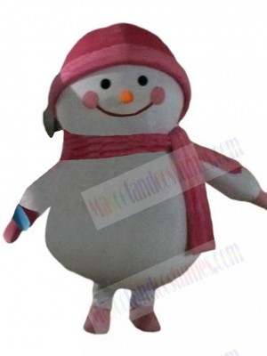 Snowman mascot costume