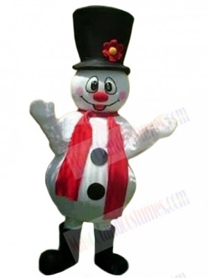 Snowman mascot costume