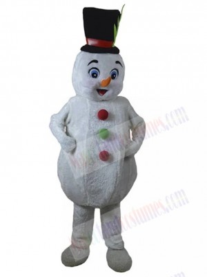 Snowman mascot costume