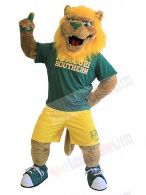 Lion mascot costume