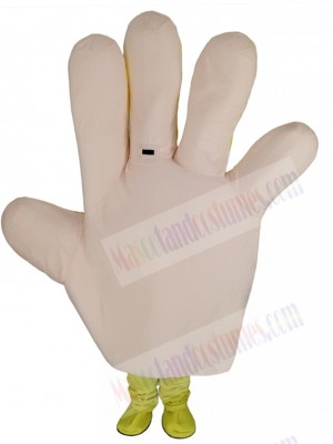 Walking Hand mascot costume