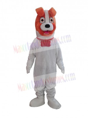 White Dog Mascot Costume Animal