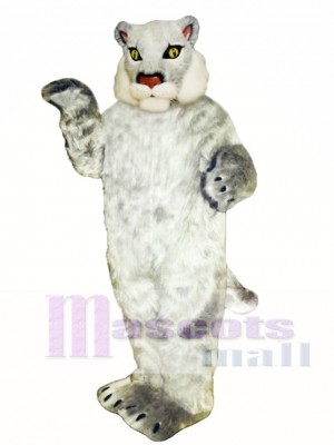 Cute Bobcat Cat Mascot Costume