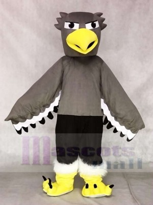 Grey Seahawk Mascot Costumes Animal