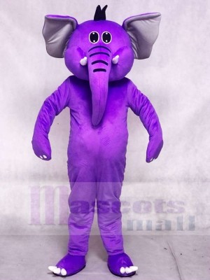 Purple Elephant Mascot Costumes Animal