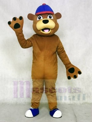Happy Brown Bear Mascot Costumes Animal