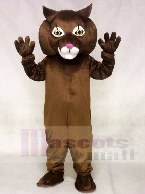 Cute Girl Wildcat Mascot Costumes Animal