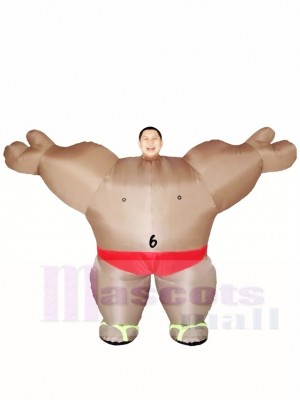 Mr. Fitness Bodybuilder Muscle Man Inflatable Halloween Christmas Costumes for Adults