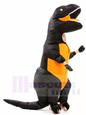 Black T-REX Dinosaur Inflatable Halloween Christmas Costumes for Kids