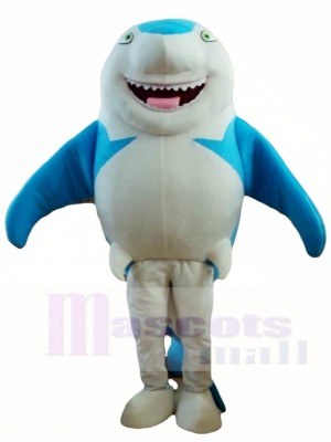 Blue Smile Shark Mascot Costumes Sea Fish Animal Ocean