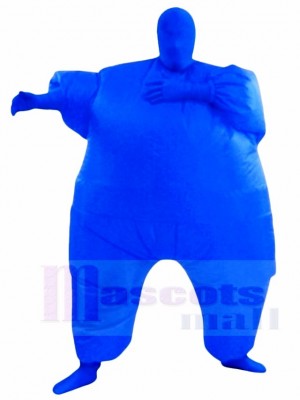 Blue Full Body Suit Inflatable Halloween Christmas Costumes for Adults