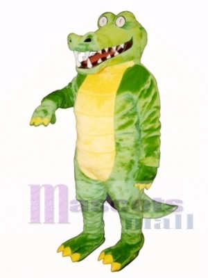 Brawny Gator Mascot Costume Animal