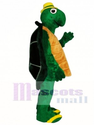 Wilbur Turtle with Hat Mascot Costume
