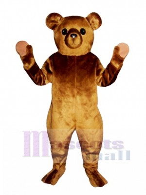 Old Fashioned Teddy Bear Christmas Mascot Costume Animal 
