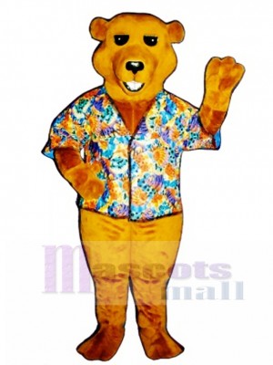 New Barry Bear with Shirt Mascot Costume Animal 