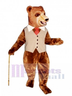 Barclay Bear Mascot Costume Animal 