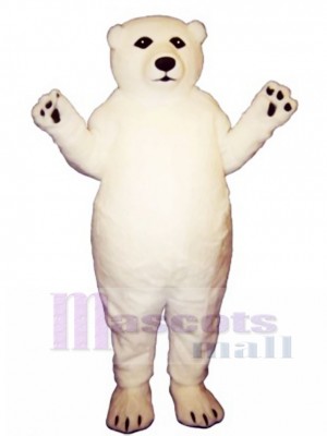Fatty Polar Bear Mascot Costume Animal 