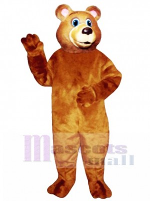 Cute Blue Eyed Bear Mascot Costume Animal 