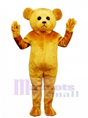 New Tan Teddy Bear Mascot Costume Animal 