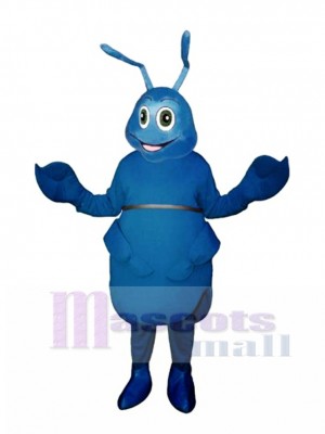 Blue Bug Mascot Costume Insect