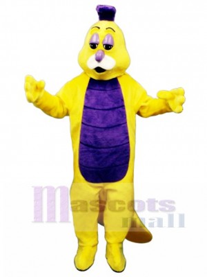 Willy Worm Mascot Costume Insect
