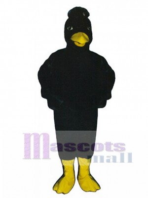 Cute Crow Mascot Costume Bird