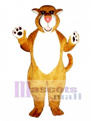 Cute Saber Tooth Cat Mascot Costume Animal 