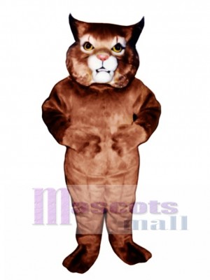 Cute Girl Wildcat Mascot Costume Animal 