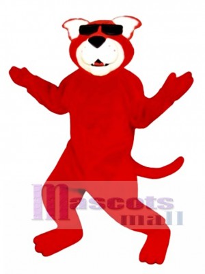 Cute Ready Red Cat Mascot Costume Animal 