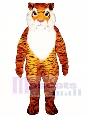 Cute George Tiger Mascot Costume Animal 