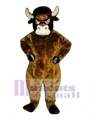 Cartoon Bull Mascot Costume Animal 