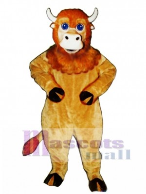 Baby Buffalo Mascot Costume Animal 