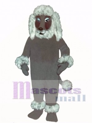 Cute Poodle Dog Mascot Costume Animal