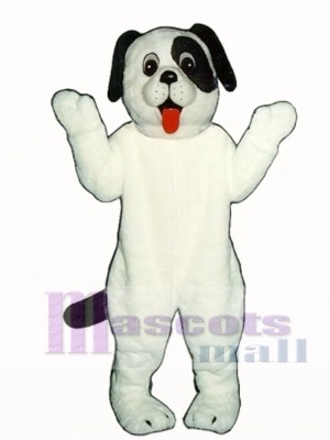 Cute White Puppy Dog Mascot Costume