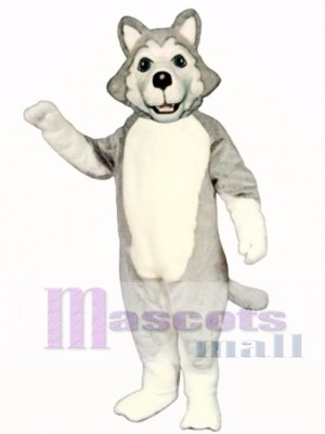 Cute Wolf Dog Mascot Costume Animal