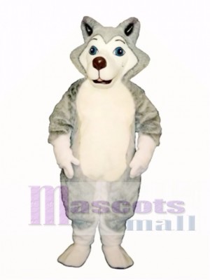 Cute Herman Husky Dog Mascot Costume Animal