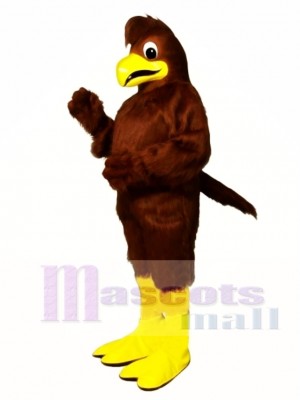 Cute Crested Hawk Mascot Costume Animal