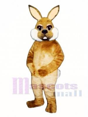 Cute Easter Brown Bunny Rabbit Mascot Costume Animal