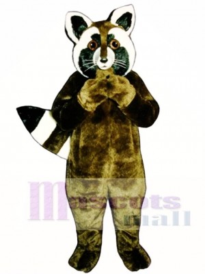 Corkie Coon Raccoon Mascot Costume