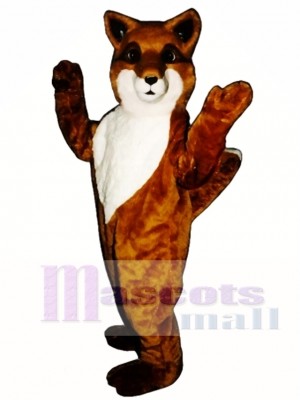 Cute Friendly Fox Mascot Costume Animal
