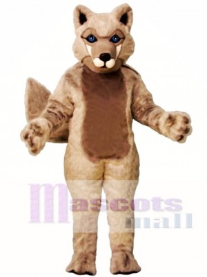 Cute Roger Wolf Mascot Costume